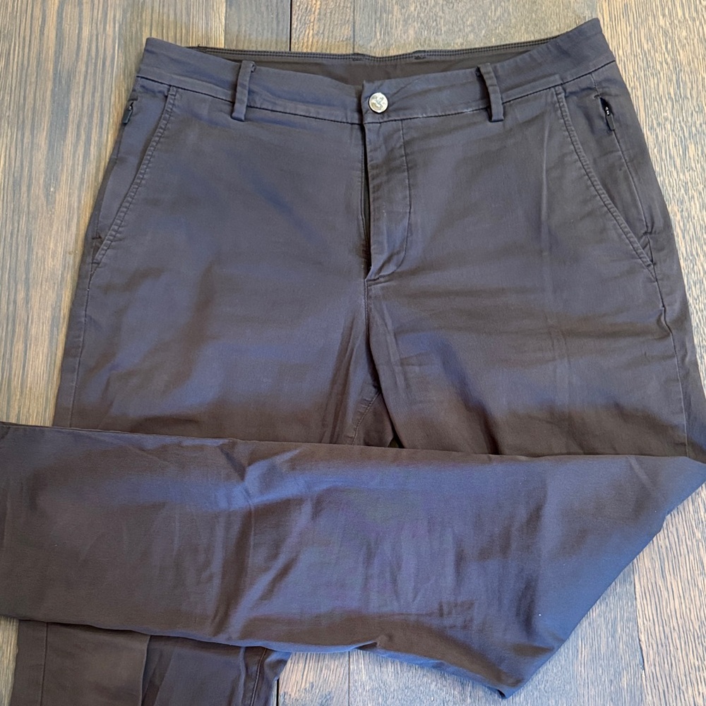 Birddogs grey lined stretch chinos. 32 x 32